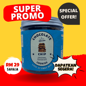 ORIGINAL FLAVOUR: PREMIUM QUALITY CHOCOLATE CHIP COOKIES: 270G EXCLUSIVE JAR: BY NONREKA