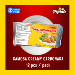 Samosa Creamy Carbonara