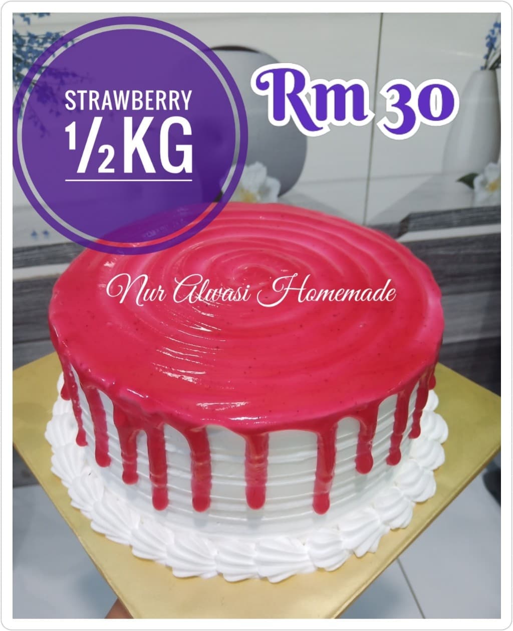 Strawberry Cake - Image 1