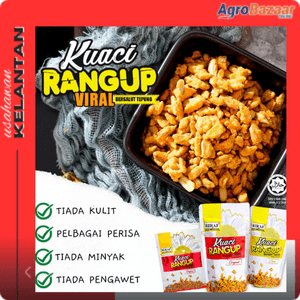 Kuaci Rangup Bersalut Tepung Berperisa Paket Besar combo 3 pack - Image 1