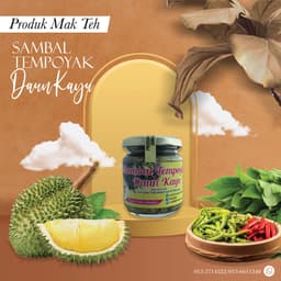 Sambal Tempoyak Daun Kayu - Thumbnail 1