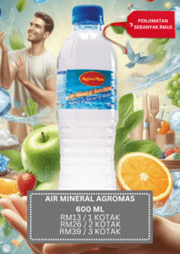 AIR MINERAL AGROMAS 600ml