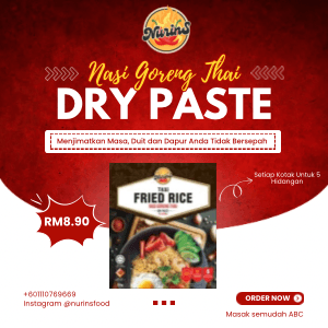 Pes Kering Nasi Goreng Thai Nurins 50g - Image 1