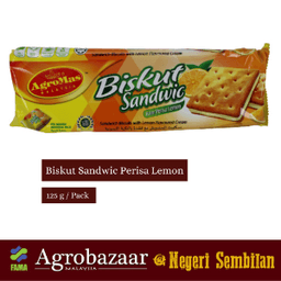 Biskut Sandwich Perisa Lemon - Thumbnail 1