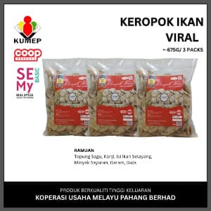 KOMBO KEROPOK VIRAL (3PEK) - Image 1