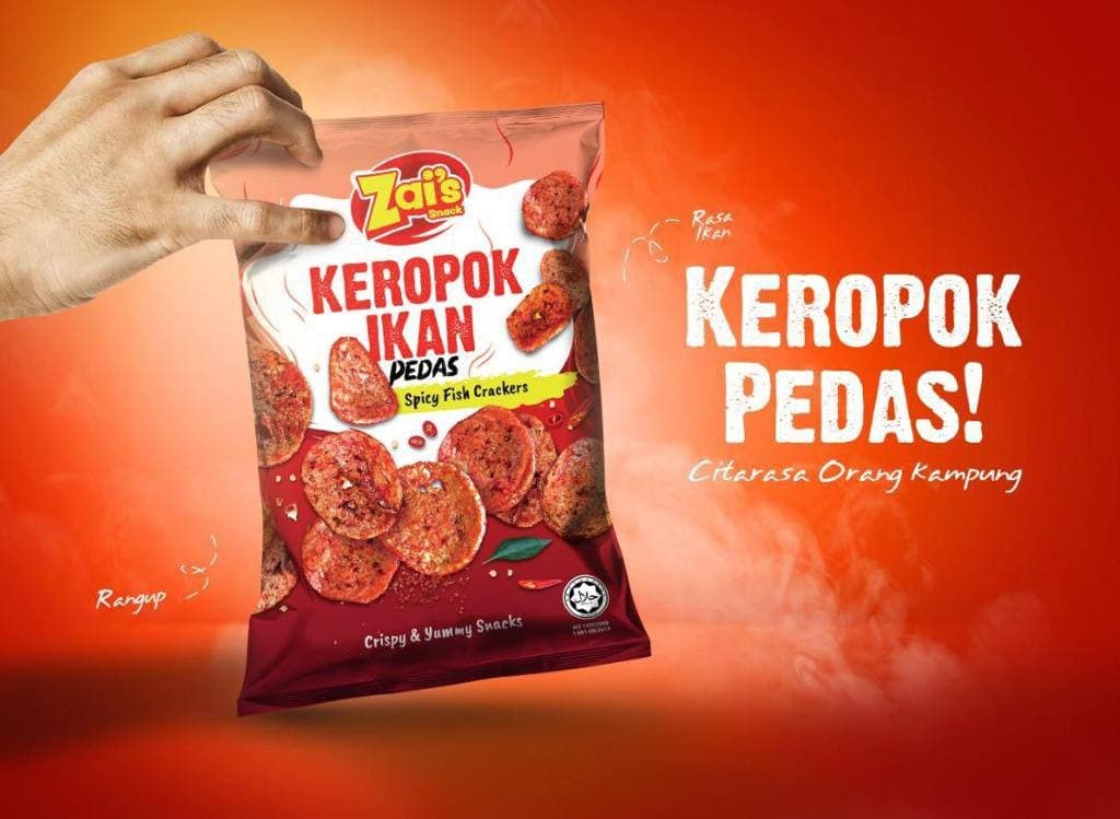 Keropok Ikan Pedas