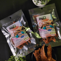 SNEK SATE IKAN GUNTING 40GM X 10 PKT - Thumbnail 2