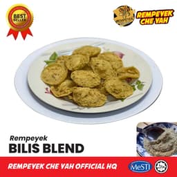 Rempeyek Che Yah Original Ikan Bilis Blend Rempeyek Asli - Thumbnail 2