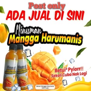 MINUMAN MANGGA HARUMANIS (Post Only)