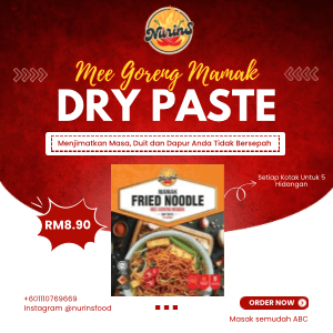 Pes Kering Mee Goreng Mamak Nurins 50g - Image 1