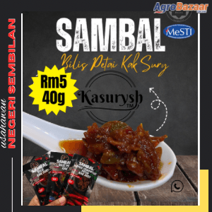 Sambal Bilis Petai Kak Sury