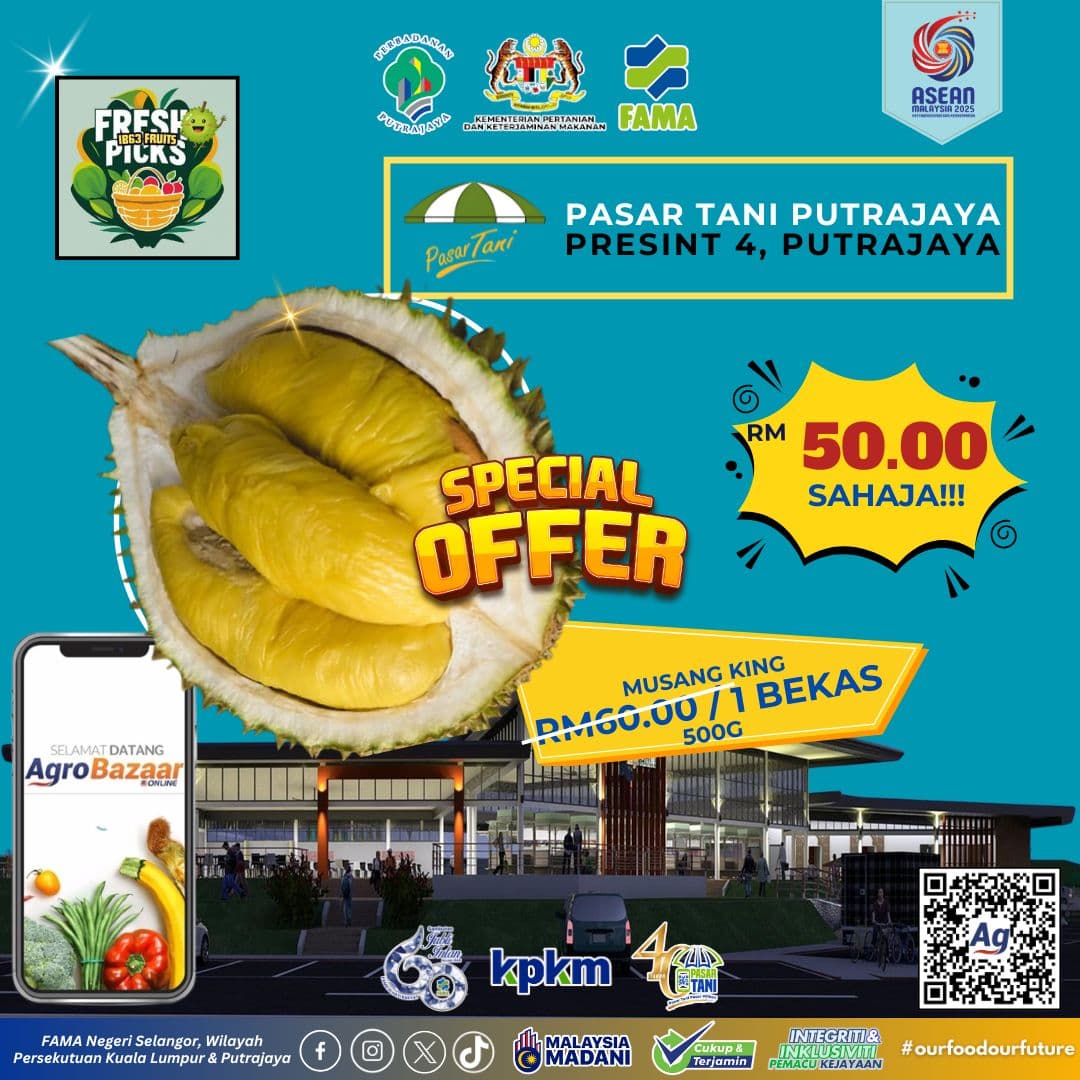 SET DURIAN BLACK THORN 1 BEKAS - Image 1