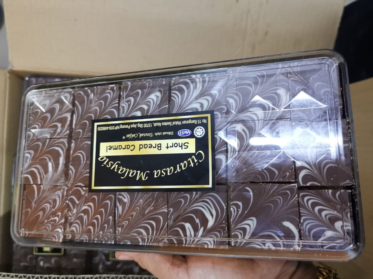 SHORT BREAD CARAMEL 30 PCS HANDMADE