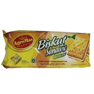 AGROMAS Biskut Sandwic Lemon - Image 1