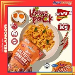 ADUCKTIVE VALUE PACK SPICY SALTED EGG MINIROLL - Thumbnail 1