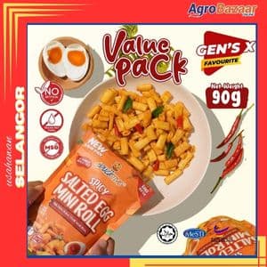 ADUCKTIVE VALUE PACK SPICY SALTED EGG MINIROLL