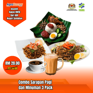 Combo Sarapan Pagi & Minuman 3 Pack - Image 1