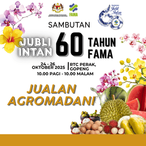 LOT JUALAN AGROMADANI  20 x 20 KINGDOM OF AGROFOOD