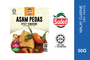 SUDEE Asam Pedas Dry Paste [50g] 2 Pek - Image 1