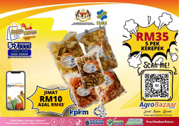 Kombo Set 5 Peket Pelbagai Kerepek - Thumbnail 2