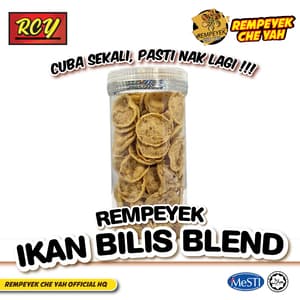 Rempeyek Che Yah Original Ikan Bilis Blend Rempeyek Asli