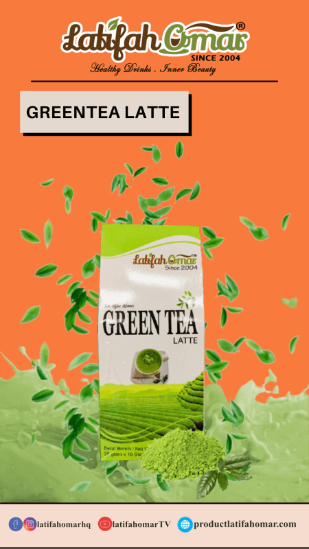 TEH HIJAU (GREEN TEA LATTE) LATIFAH OMAR - Image 1
