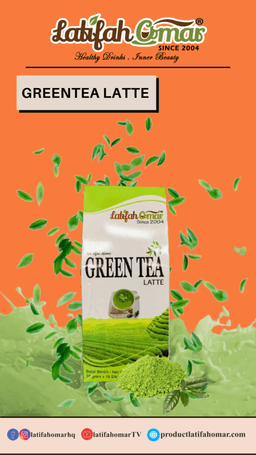 TEH HIJAU (GREEN TEA LATTE) LATIFAH OMAR - Thumbnail 1