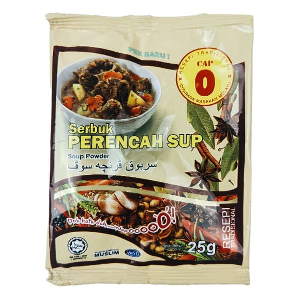 REMPAH KARI CAP O PERENCAH SUP 25g - Image 1