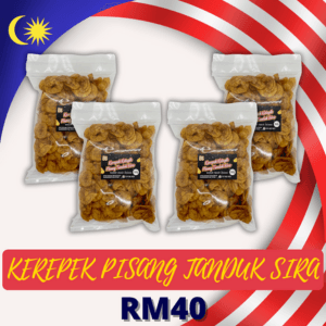 AGRO MERDEKA - KEREPEK PISANG (4 PEK)