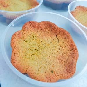 Kuih bakar pandan bersakor