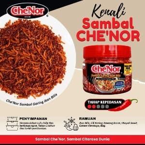 CHE NOR SAMBAL GARING IKAN BILIS