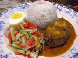 NASI DAGANG TERENGGANU IKAN TONGKOL (IKAN AYO) - Thumbnail 2