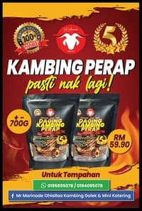 KAMBING PERAP HICORY SMOKED - Thumbnail 1