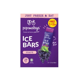 Pops Malaya Ice Bars Anggur (45ml x 5 Ice Bars) [Free 1 Ice Bars] - Thumbnail 1