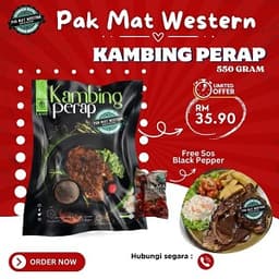 Pak Mat Western kambing perap - Thumbnail 1