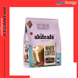 Akifcafe 3 in 1 White Coffee Original Mocha (30g X 15 stick)