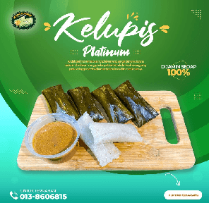 KELUPIS ASLI PLATINUM + Kuah Kacang