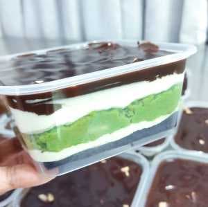 Kunafa Chocolate Cheese Cake-PISTACHIO ( pre-orde )