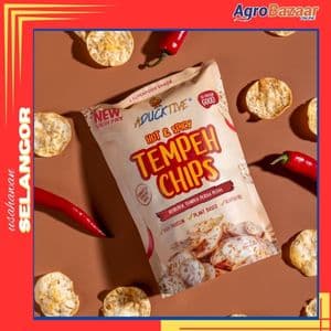 ADUCKTIVE HOT & SPICY TEMPEH CHIPS
