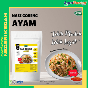 Ameen Nasi Goreng Ayam Ready to Eat 220g - Image 1