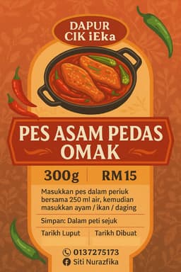PES ASAM PEDAS OMAK - Thumbnail 2