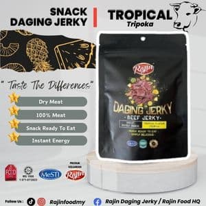 HALAL! SNEK DAGING JERKY (50GM) - TROPICAL/TROPIKA - Image 1