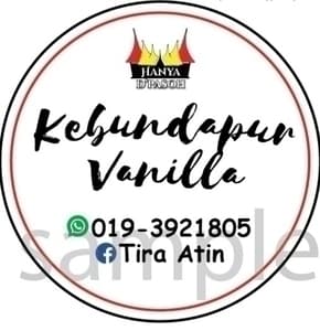 Aiskrim vanilla pelangi