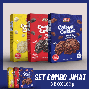 Set Family Pack - Crispy Chocolate Mini Bites - RM25