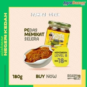 SAMBAL TEMPOYAK PECAH BATU CILI PADI OPAH