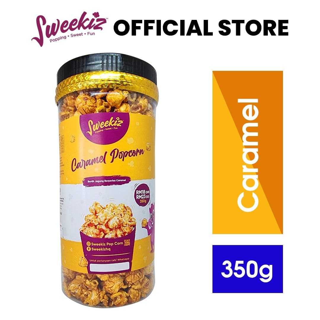 350GM CARAMEL POPCORN MOVIE PACK - Image 1