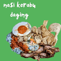 SET KOMBO NASI KERABU DAGING - Thumbnail 1