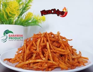 Kerepek Jejari Keladi Pedas 100g - Image 1