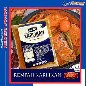 (SELF PICKUP) Wajan Rempah Kari Ikan 50g Lazat Memikat - Image 1