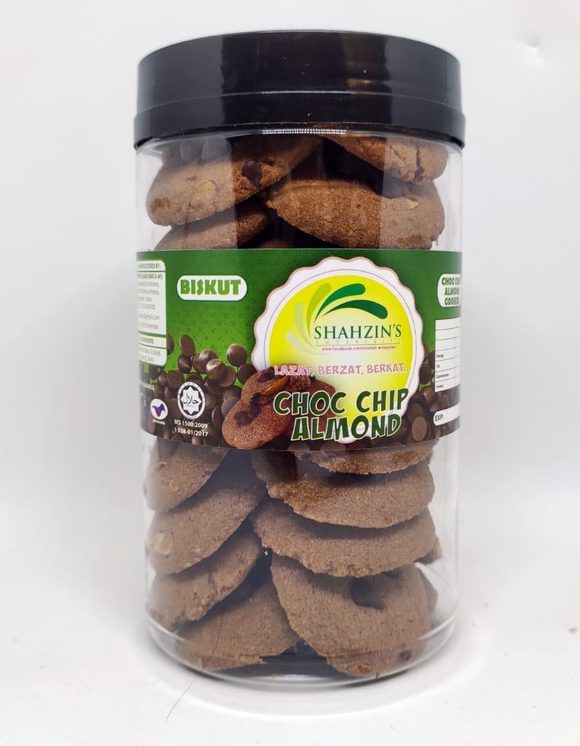 CHOC CHIP ALMOND COOKIES - Image 1